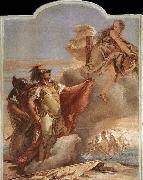 TIEPOLO, Giovanni Domenico Venus Appearing to Aeneas on the Shores of Carthage china oil painting reproduction